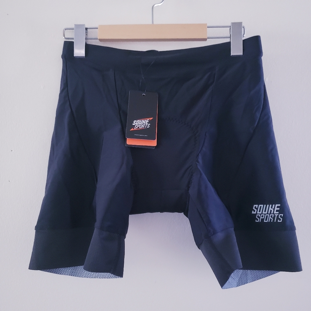 SOUKE SPORTS NWT Women's Padded Cycling Short - M